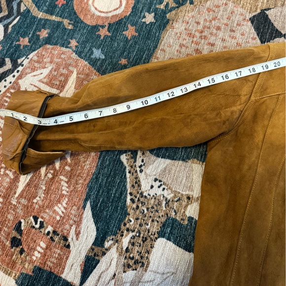 Vintage Men's Brown Suede Shirt Jacket - Picture 11 of 12